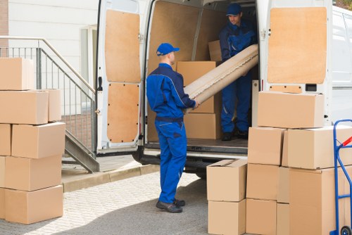 Flat removals planning in a Mayfair apartment