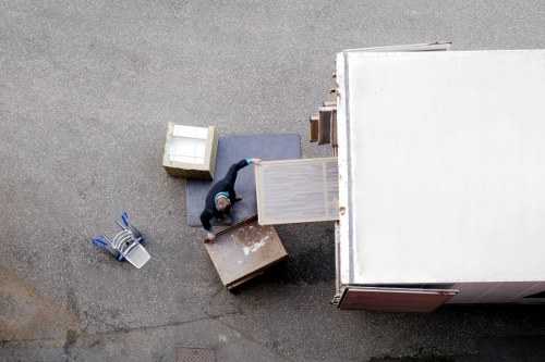 Collection items prepared for a free storage quote