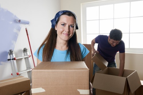 Professional moving boxes and furniture protection in Mayfair